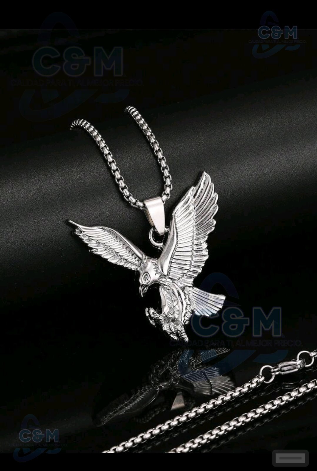 CADENA DE AGUILA DE ACERO C38